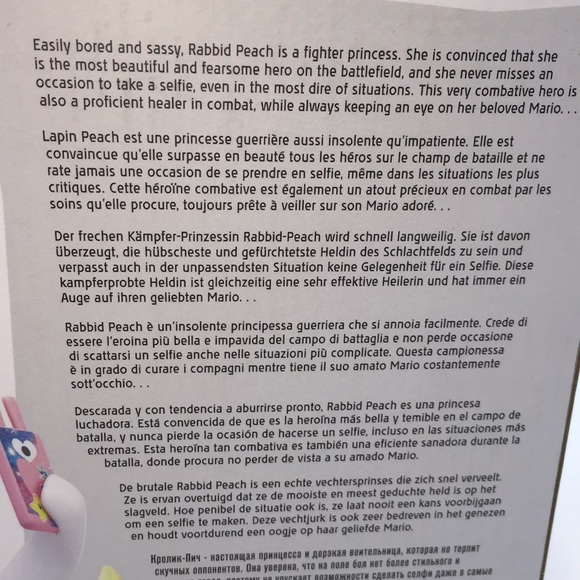 Nintendo Switch Mario Rabbids + Kingdom Battle Full Game + 6 inch Peach Figurine - Picture 12 of 14